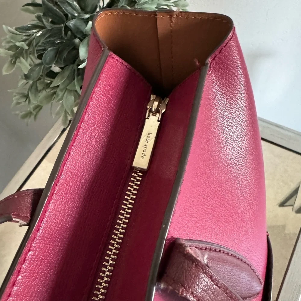 Kate Spade burgundy Tote bag